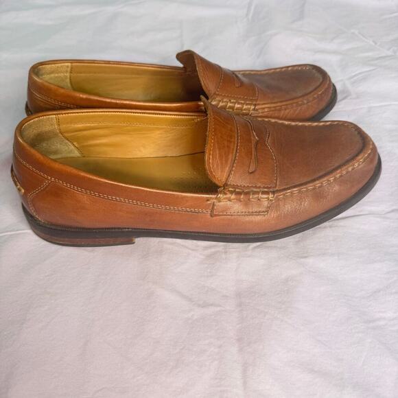 Cole Haan Men\'s Size 13 Pinch Penny Loafers Grand OS Maine Classics C23845 Brown main image 4